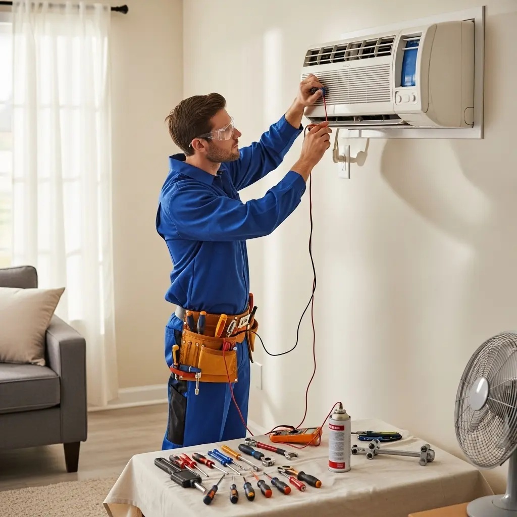 Alaşehir Bosch Bosch klima gaz dolumu ve bakım – Enerji verimliliği artırıldı. - Teknik servis örneği